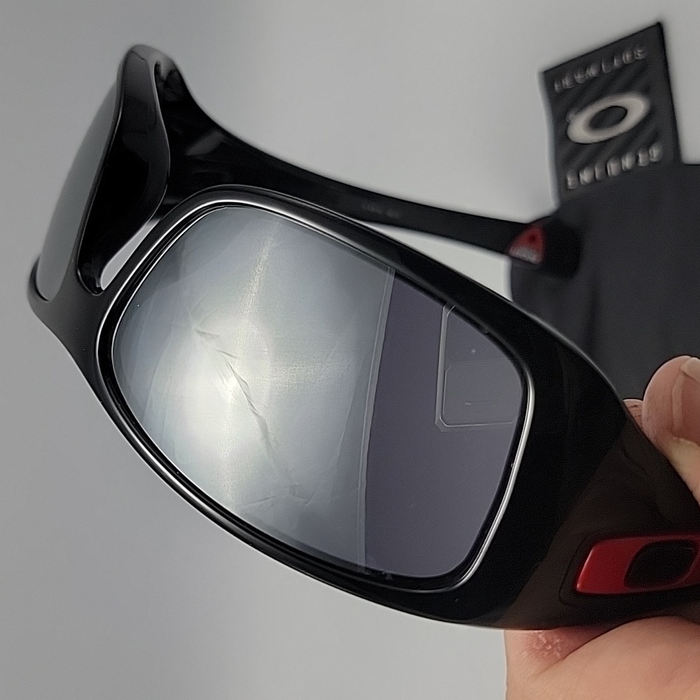 Oakley Ducati Corse Hijinx 12-789 Gloss Black Motorcycle Sunglasses EXCELLENT - Picture 11 of 12